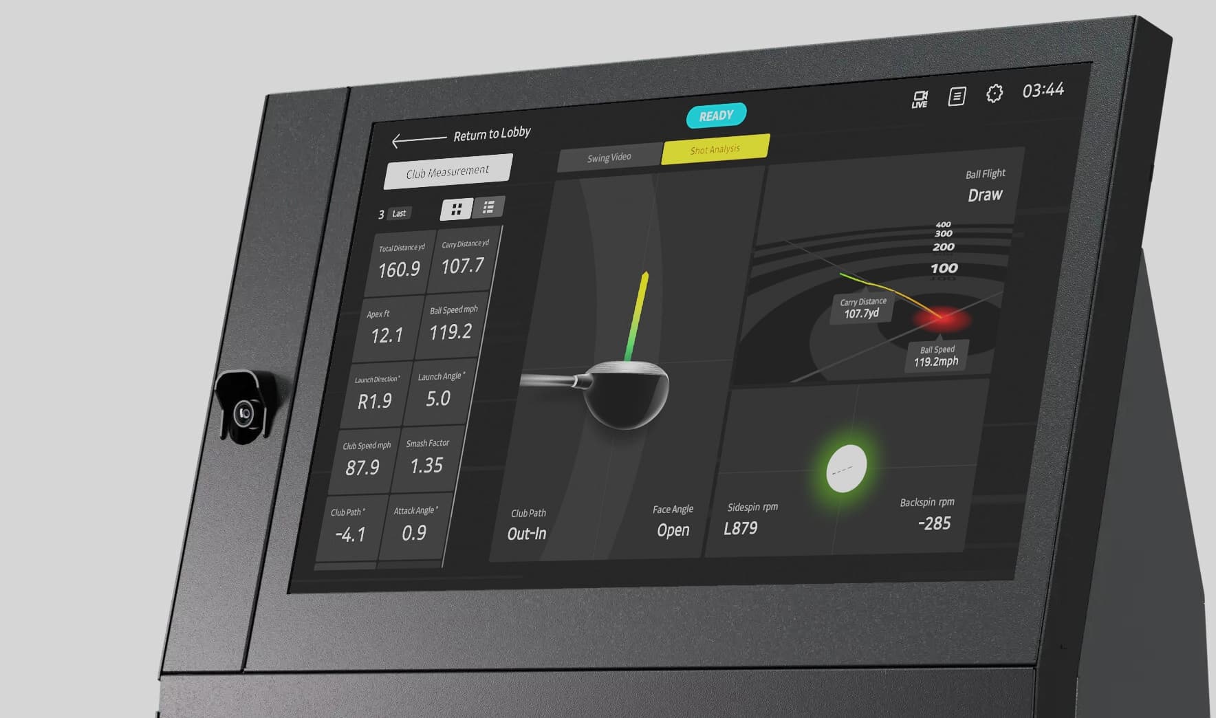 GolfVX FA Console